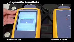 How to Use the Fluke Versiv Series Part 1: DSX-5000/8000 Cable Certifier