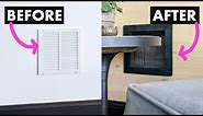 How to Make an Air Return Vent Cover (For WAY Less than Buying Custom)