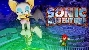 Rouge's Story in Sonic Adventure! (Full Playthrough)