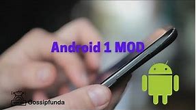 Android 1 mod: With Best Rooting Technique