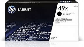 HP 49X Black High-yield Toner Cartridge | Works with HP LaserJet 1320 Series | Q5949X