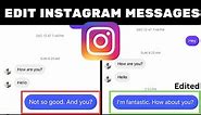 How to Edit Message in Instagram (NEW UPDATE)