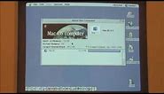Apple Power Macintosh 6100/66 DOS Compatible (1995) Start Up and Demonstration