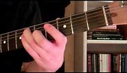 How To Play the G Sharp Major Chord (G#) or (Ab) A Flat On Guitar