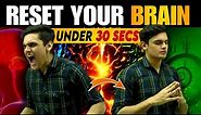 RESET Your Brain to Learn Faster🔥| Recharge Brain power| Prashant Kirad