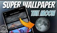 Install Super Wallpaper On Any Xiaomi - Redmi - Poco | New The Moon Super Wallpaper
