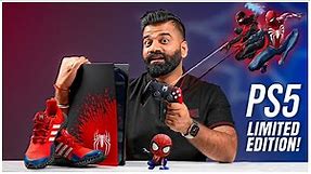 PlayStation 5 SpiderMan 2 Limited Edition +Adidas Ultra 4D Unboxing & First Look 🎮🔥🔥🔥