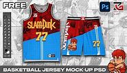 HOW TO MAKE JERSEY MOCK-UP FROM SCRATCH (FREE JERSEY MOCKUP PSD)
