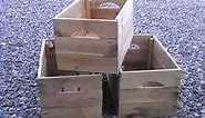 How To Make Apple Crates From Reclaimed Pallet Wood