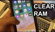How To Clear RAM on iPhone X,Xr,XS,XS Max
