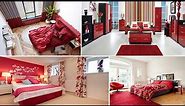 Top 50 Beautiful Red Bedroom Decorating Ideas 2023 | Red bedroom Designs ideas @homedecorideas63