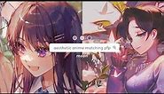 30 + aesthetic anime matching pfp | aesthetic pfps