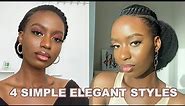 SIMPLE & EASY NATURAL HAIRSTYLES ON NATURAL HAIR 2021 COMPILATION WITH EXTENSIONS