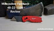 BEST $10 Utility Knife! | Milwaukee 48-22-1500 Fastback Utility Knife Review
