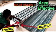 How to Estimate gi CORRUGATED METAL ROOFING SHEETS |gi corrugated iron sheets