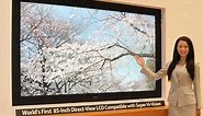 Sharp shows off the world's first Super Hi-Vision 85-inch LCD with 16x more detail than 1080p