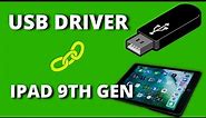 How to Connect a USB driver to a iPad 9th generation in 2022