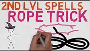 2nd Level Spell #62: Rope Trick (DnD 5E Spell)