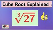 Cube Root of 27 Explained