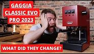 NEW Gaggia Classic 2023 Evo Pro - What Did They Change??