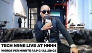 Watch Tech N9ne see how fast he can rap and answer questions a...