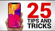 iPhone X - TOP 25 Tips & Tricks You NEED to KNOW!