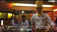 Tricks at Sapporo Teppanyaki in Manchester