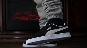 HOW TO STYLE A CLASSIC Puma Suede - Black & White (Unboxing and On-Feet)