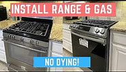How to Install Samsung Range and Gas Line (without dying!)