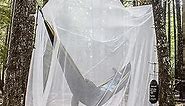 MEKKAPRO Ultra Large Mosquito Net with Carry Bag, Bug Netting with 2 Openings | Mosquito Netting for Bed, Patio, Camping, Outdoor & Travel | Mosquito Net for Bed with Carrying Pouch & Hanging Kit