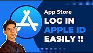 How to Login Apple ID in App Store !
