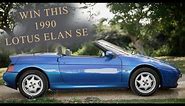 WIN this 1990 Lotus Elan SE