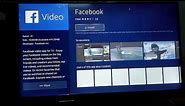 how to install facebook apps on your samsung smart tv
