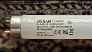 Osram Lumilux Cool Daylight L 18W/865 fluorescent tube made by Piła (polish Philips)