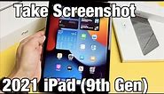 2021 iPad (9th Gen): How to Take Screenshot
