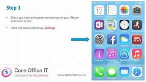 Set up Microsoft Office 365 on your iPhone