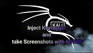 Inject Keylogger and take Screenshots with MITMF || Ethical hacking with kali linux tutorial