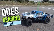 Traxxas Slash 2wd High Speed Gearing Before and After - Results