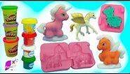 Make Your Own Dream PlayDoh + Glitter Unicorn, Pegasus Ponies Maker Playset - Video