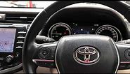 New Toyota Camry Heads Up Display| HUD Toyota Camry| How to Turn On or Off Heads UP Display