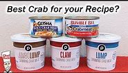 Best Crab for your Crab Recipe