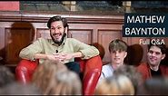 Mathew Baynton : Horrible Histories Star | Full Q&A | Oxford Union