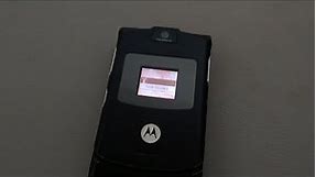 Celular antigo Motorola V3