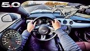 Ford Mustang GT 5.0 ACCELERATION & TOP SPEED POV Autobahn Test Drive by AutoTopNL