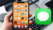 Can you schedule a text message on iPhones?