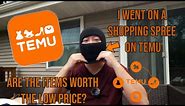 Buying Random Items From TEMU