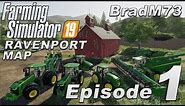 Farming Simulator 19 Let's Play - USA Map - Episode 1 - How to get started!!