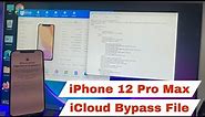 iPhone 12 Pro Max iCloud Bypass File 3uTools