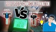FIBER OPTIC SC CONNECTOR TERMINATION | ONTi FIBER HOME