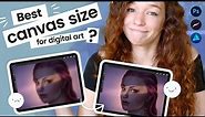 How To Choose A Canvas Size • All About Pixels, Dimensions, And Resolution • Digital Art & Print